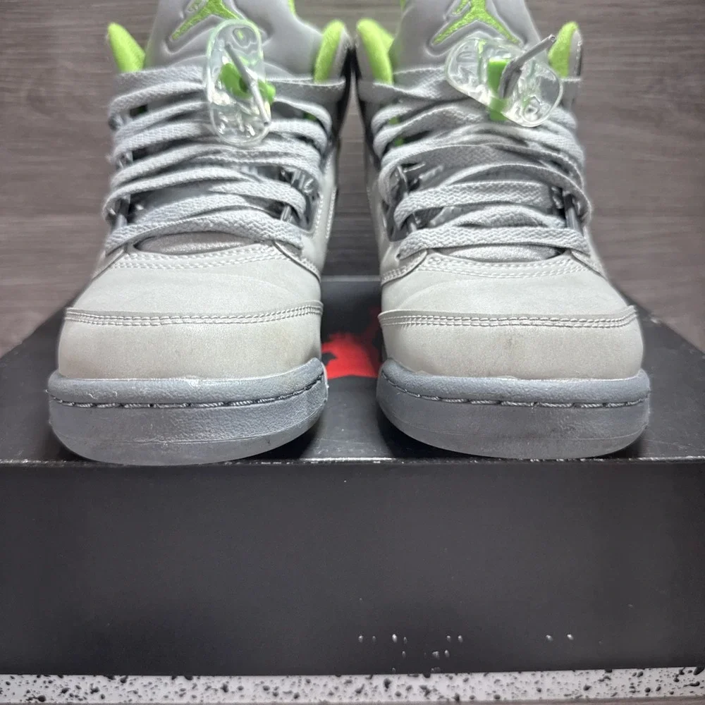Size 7 (GS) - Jordan 5 Retro 2022 Mid Green Bean W/ OG Box DQ3734-003